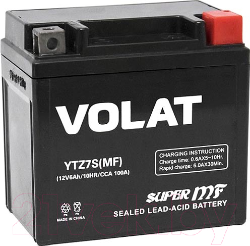 Мотоаккумулятор VOLAT YTZ7S MF R+