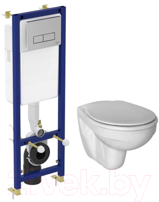 

Унитаз подвесной с инсталляцией Ideal Standard, E8769 + W3030 + W3710AA / W770101