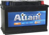 Автомобильный аккумулятор Atlant Blue R+ (75 А/ч) - 