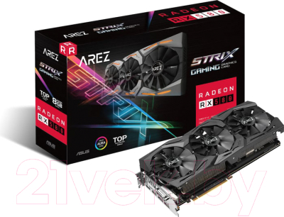 Видеокарта Asus AREZ-STRIX-RX580-T8G-GAMING