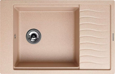 Мойка кухонная Kuppersberg Mila 1B1D Beige -