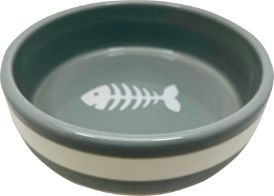 

Миска для животных, Белые рыбы / МКР2105