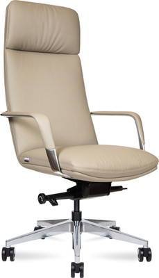 Кресло офисное Norden Neo / HD-2218-4 H latte (латте кожа/алюминиевая база) -