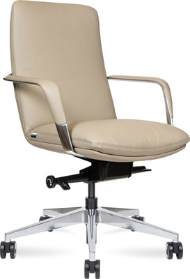 Кресло офисное Norden Neo LB / HD-2218-4 L LB (латте кожа/алюминиевая база) -