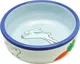 Миска для животных №1 Заяц и морковка (150мл) - 