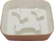 Миска для животных №1 Косточки / МКР2818 (410мл, бежевый) - 