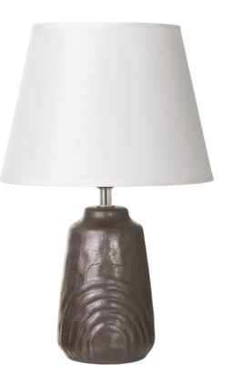 Прикроватная лампа BayerLux Клаудия / 10340954 (коричневый/белый) -