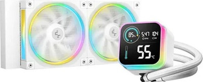 Кулер для процессора Deepcool LQ240 WH (R-LQ240-WHDSMC-G-1) -