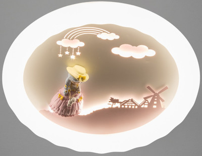 

Потолочный светильник, Девочка с плюшевым зайцем / 10534303