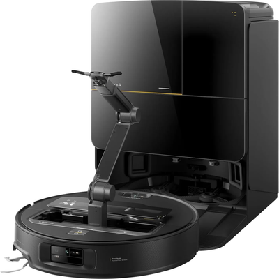 Робот-пылесос Roborock Robotic VC+Empty Wash Fill Dock Saros Z70 RU / SZ7052-02 (черный) -