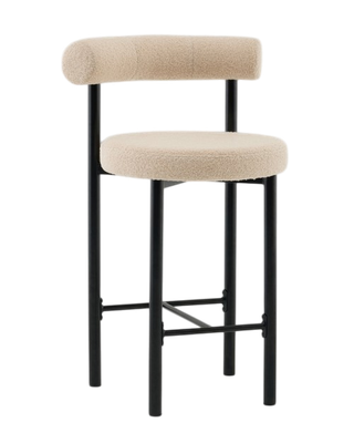 Стул барный Stool Group Флорео / vd-plb-floreo-fl-beige (букле бежевый) - 