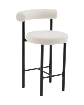 Стул барный Stool Group Флорео / vd-plb-floreo-fl-milk (букле молочный) - 