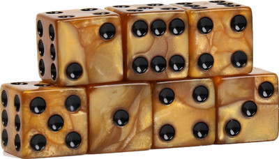 Набор кубиков для настольной игры Время игры 9889076 (10шт) - 