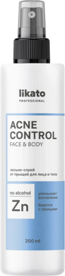 Спрей для тела Likato Professional от прыщей для лица и тела (200мл) - 
