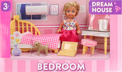 Кукла с аксессуарами Darvish Bedroom / SR-T-4217 -