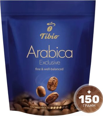 Кофе растворимый Tibio Exclusive Arabica (150г) - 