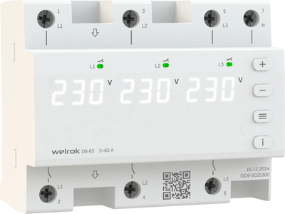 

Реле напряжения, D6-63