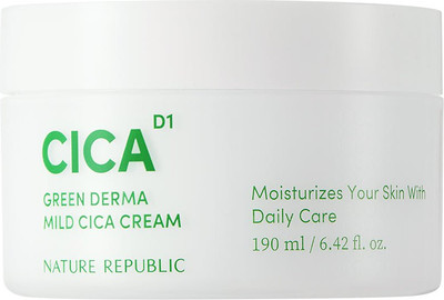 Крем для лица Nature Republic Green Derma Mild Cica Cream (190мл) -