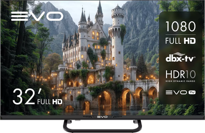 Телевизор Evo TV 32'' (черный) - 