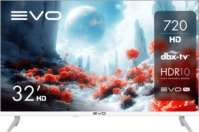 Телевизор Evo TV 32'' (белый) - 