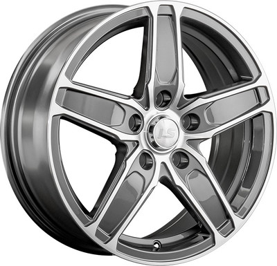 

Литой диск, LS 1337 16x6.5" 5x114.3мм DIA 67.1мм ET 40мм GMF