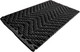 Коврик для ванной Home One Waffle 60x90 / 435522 (черный) - 