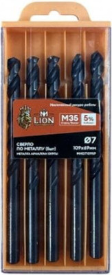Набор сверл M-Lion По металлу 7.0x109мм / MHD71095P (5шт) -