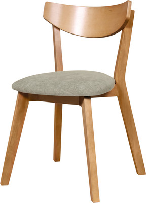 Стул Мебель-Класс Ювента (Bahama Plus Beige Р-43 мягкий) - 