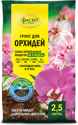 

Грунт для растений, Цветочное счастье Орхидея