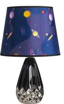 Прикроватная лампа Risalux Флоренция 10895102 (черный/хром) -