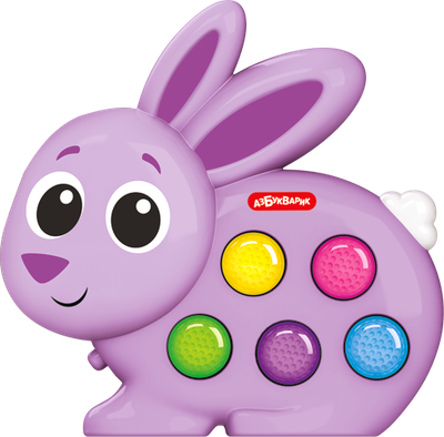 

Развивающая игрушка, Зайчик Любимые Веселушки / 3405