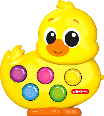

Развивающая игрушка, Утенок Любимые Веселушки / 3404