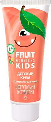 Крем детский Фрутомонстры Mega monsters Комплексный уход (75мл) - 