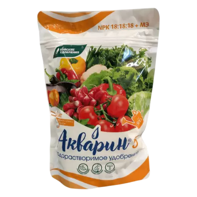 

Удобрение, Акварин 5 NPK 18:18:18+МЭ