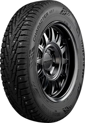 Зимняя шина Ikon (Nokian Tyres) Character Ice 7 195/55R16 91T (шипы) - 