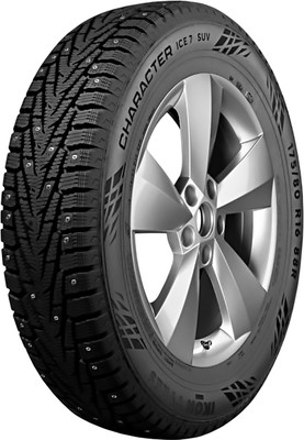 Зимняя шина Ikon (Nokian Tyres) Character Ice 7 SUV 215/65R16 102T (шипы) - 