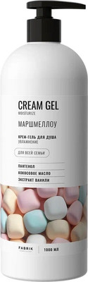 Гель для душа Fabrik Cosmetology Маршмеллоу (1л) -