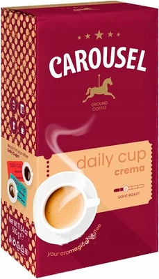 Кофе молотый Carousel Daily Cup Crema (500г) -