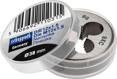 Плашка Scheppach Sch-DIE12x1.5 (62790) -