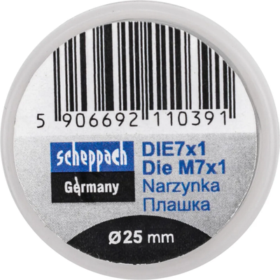 Плашка Scheppach Sch-DIE7x1 (62798) -