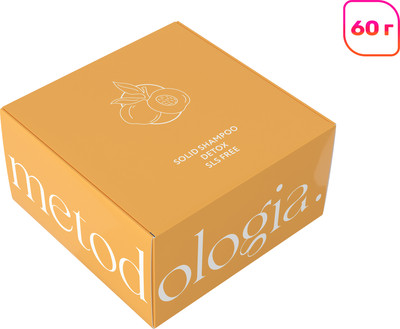 

Твердый шампунь для волос, Solid Shampoo Detox