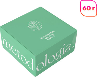Твердый шампунь для волос Metodologia Solid Shampoo Balance (60г) -