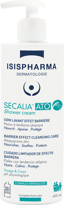 Гель для душа ISISPHARMA Secalia ATO Shower Cream (400мл) - 
