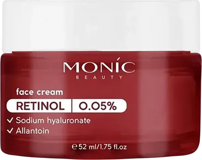 Крем для лица Monic Beauty Retinol антивозрастной (52мл) - 
