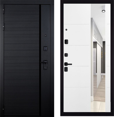 Входная дверь ГРАНИТ Пиано 83 (96x207, левая) - 