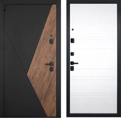 Входная дверь ГРАНИТ Геометрия 21 (86x205, левая) -