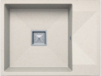 Мойка кухонная Polygran Blade 660 (кремовый) -