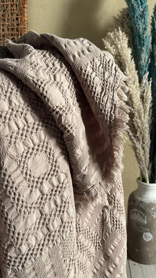 

Плед, Муслиновый Евро 220x240 / PL027 CARMEN v3/Koyu kahv