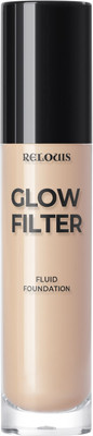 Тональный флюид Relouis Glow Filter Fluid Foundation тон 01 Light Beige -