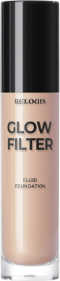 Тональный флюид Relouis Glow Filter Fluid Foundation тон 02 Natural Beige -